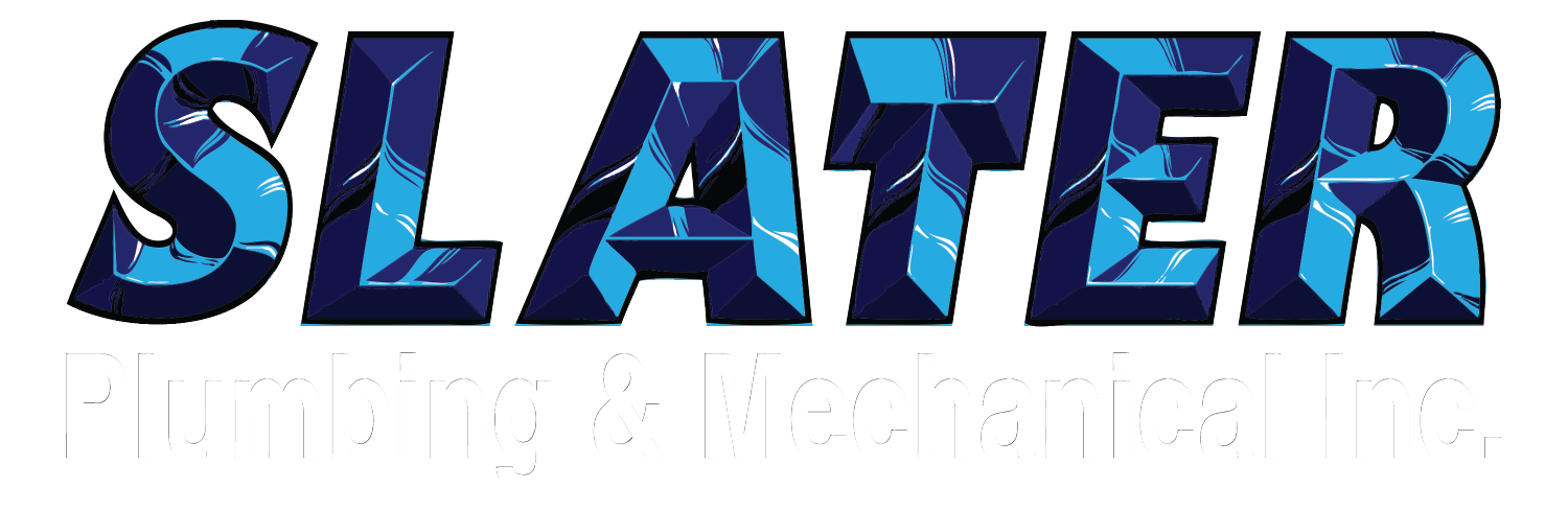 Slater Plumbing Logo white