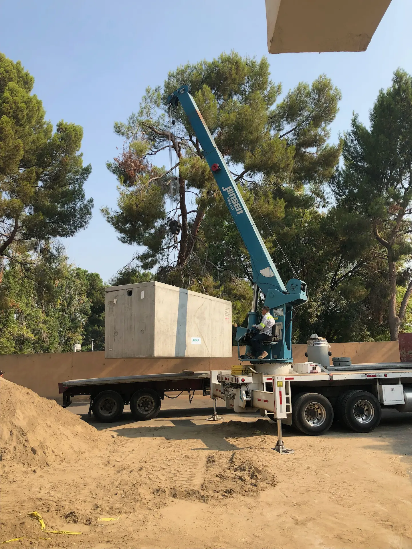 grease interceptor 3k gallon csub cafeteria